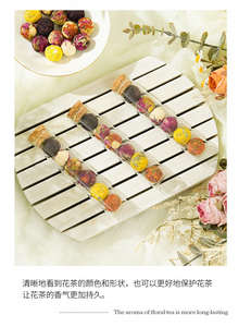 Thé en boules de fleurs séchées de qualité supérieure OEM, magnifique design de <span class=keywords><strong>dragon</strong></span> de fleurs, thé spécial santé, 3g*6/<span class=keywords><strong>tube</strong></span>, emballé en bouteille - Product Image 3