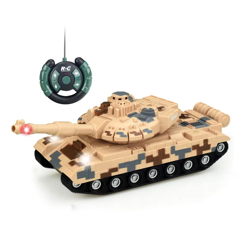 Забавный танк на дистанционном управлении в масштабе 1:16 4CH 27HZ, танки на радиоуправлении, военная игрушка для детей