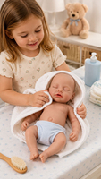 Poupée Bébé Reborn en Silicone Solide de 12 Pouces, Aspect Réaliste, Jouet Éducatif pour Jeu de Rôle pour Enfants