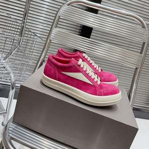 Sneakers décontractées unisexes en cuir véritable à semelle souple et lacets, chaussures décontractées de luxe de marque de mode de haute qualité - Product Image 4