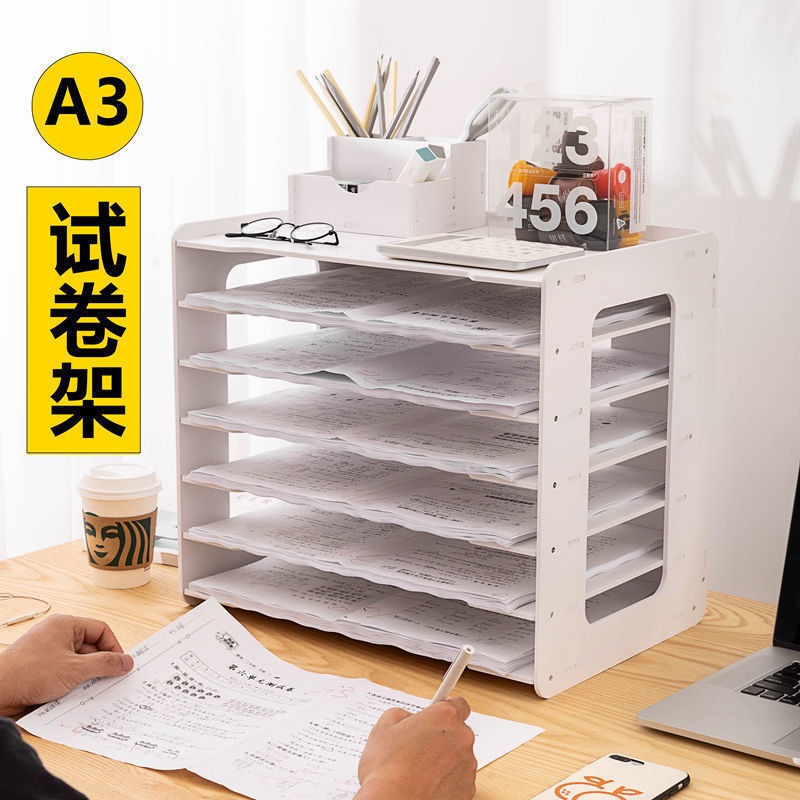 7-Tier A3 Exam Paper Organizer [Includes Practical Storage Box]