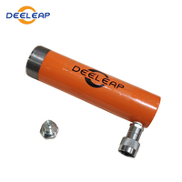 Vérin hydraulique à ressort simple de 15 tonnes, course de 152 mm, vérin de levage hydraulique à retour par ressort, OEM ODM, couleur et logo personnalisés