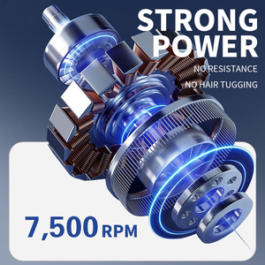 KEMEI KM-2028, Máquina de Afeitar Eléctrica <span class=keywords><strong>para</strong></span> <span class=keywords><strong>Hombre</strong></span>, 1400mAh, 7500 RPM, IPX4, Uso en Seco y Húmedo, Depiladora Masculina, Proveedor - Product Image 4