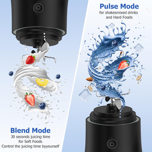 Licuadora portátil multifuncional de diseño de fábrica, vaso licuador de mano con carga USB, licuadora para batidos para el hogar y la oficina - Product Image 4