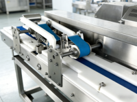 Microtome alimentaire ultra-fin de haute précision, contrôlé par PLC, pour la découpe automatique de viande, fromage et fruits de mer, trancheuse alimentaire ultra-fine entièrement automatique