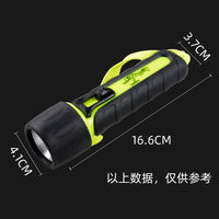 Helius Sale - Lampe torche LED de plongée professionnelle, étanche jusqu'à 100 mètres sous l'eau, pour la pêche et le sauvetage, en ABS, lampe torche tactique