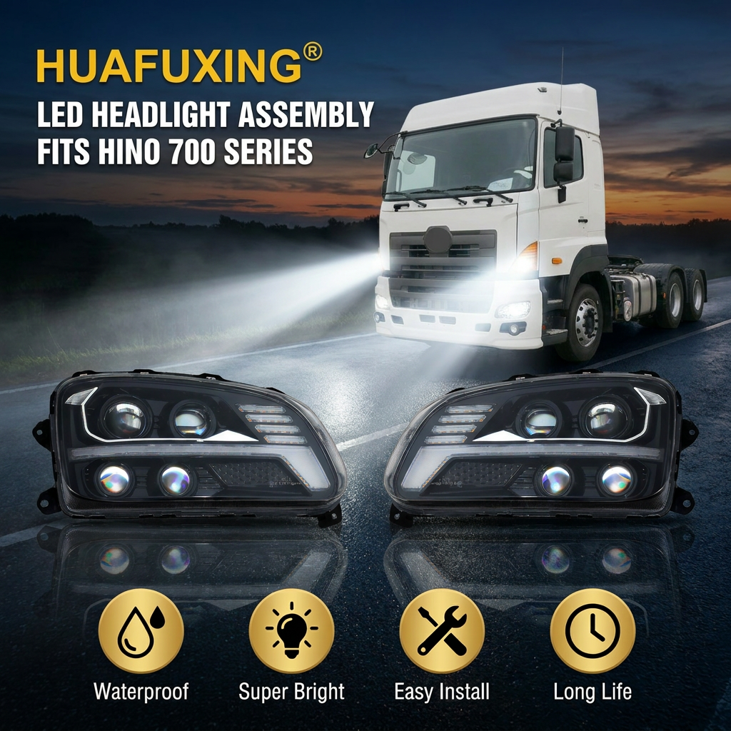 パーツ Hino truck front light Verified Supplier Headlight for Hino 3k+ | Alibaba.com