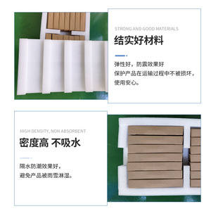 กล่องบรรจุภัณฑ์แบตเตอรี่เจียเซียง ทำจากใยฝ้ายไข่มุก ขนาด 500x285x235 มม. ความหนาแน่นสูง ไม่ดูดซับ สำหรับป้องกันการขนส่ง - Product Image 1