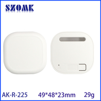 Boîtier de commutateur WiFi Tuya en ABS PC ignifuge 49*48*23mm, boîtier de jonction PCB, boîtier de protection IP54, télécommande intérieure