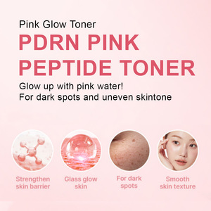 Tonique PDRN Pink Peptide 250ml Rose PDRN ADN de sodium hydratant éclaircissant pour les taches brunes Soin de la peau - Product Image 3