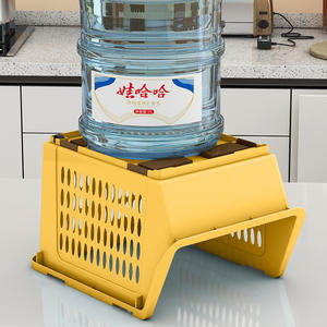 Panier de rangement empilable en plastique pliable pour cuisine, garde-manger, salle de bain, fruits, légumes et collations - Product Image 2