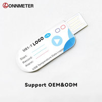 Vente Flash : Enregistreur de Données de Température et d'Humidité U01-T, Protection IP55, Enregistrement sur 120 Jours, Précision de 0,5, -30~70°C, Thermo-Hygromètre OEM/ODM