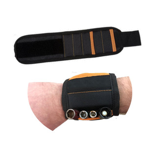 Pulsera Magnética Ajustable para Carpinteros, Soporte Magnético para Sujetar Tornillos, Clavos, Brocas y Herramientas - Product Image 3
