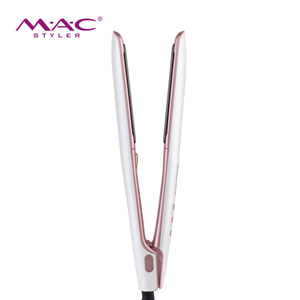 Lisseur à <span class=keywords><strong>cheveux</strong></span> en titane MC-5533, <span class=keywords><strong>fer</strong></span> à <span class=keywords><strong>lisser</strong></span> personnalisé <span class=keywords><strong>avec</strong></span> logo, chauffe rapide 480F, utilisation électrique pour salon, hôtel et maison, ions négatifs - Product Image 6