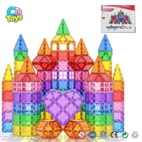 Juguete Educativo de Construcción 3D en Oferta, Juguete Magnético Apilable para Niños, Bloques de Construcción, Certificado por BSCI