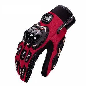 Outdoor cross country riding full finger biking gloves guantes de motocicleta hardshell hand protection motorcycle gloves