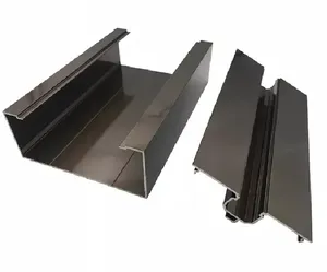 Aluminum Partition Profile Section Premium Aluminum Profiles Product - Product Image 1
