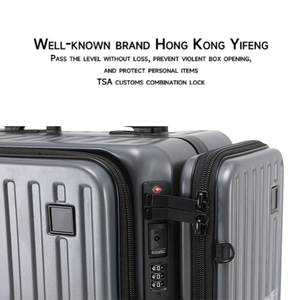 <span class=keywords><strong>Maleta</strong></span> de Viaje con Apertura Frontal Doble, Gran Capacidad, 20 Pulgadas, con Candado TSA, con Ruedas Giratorias, <span class=keywords><strong>para</strong></span> Hombres, Mujeres y Estudiantes - Product Image 3