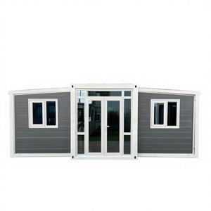 Casa Modular Personalizable de 20 Pies para Exteriores, Diseño Plegable Tres en Uno, Expandible, con Almacenamiento, Cocina y Dormitorio - Product Image 1