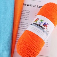 Fil à tricoter et à crocheter en coton mélangé au lait, 200g, gros rouleaux, 5 plis, moelleux, épaisseur moyenne, pour poupées Amigurumi et coussins