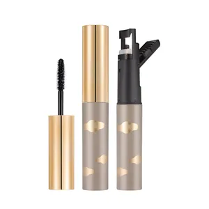 Goodly Mascara Không Dầu Chống Thấm Nhãn Hiệu Riêng Của Nhà Sản Xuất Smoder Mascara Mi 4D Dài Dày Với Dụng Cụ Uốn Lông Mi