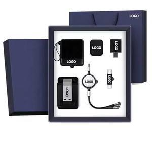 Vendita calda di prodotti personalizzati di lusso promozionali di <span class=keywords><strong>Marketing</strong></span> USB chiavetta in metallo porta-penna con carta di nome aziendale Set regalo aziendale - Product Image 1