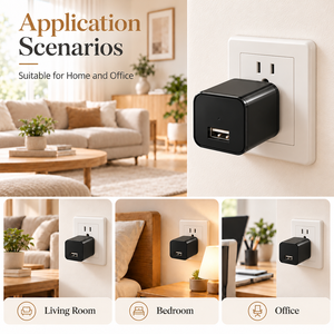 Cámara USB WiFi HD 1080P con Enchufe Estadounidense, Visualización Remota, Detección de Movimiento, Compatible con Tarjeta Micro SD de 128GB - Product Image 6