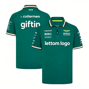 Polo de Carreras 2026, Nuevo Modelo, con Logotipo de Patrocinador Personalizado, Uniforme de Manga Corta Transpirable de Alta Calidad para Equipo de Deportes de Motor - Product Image 1