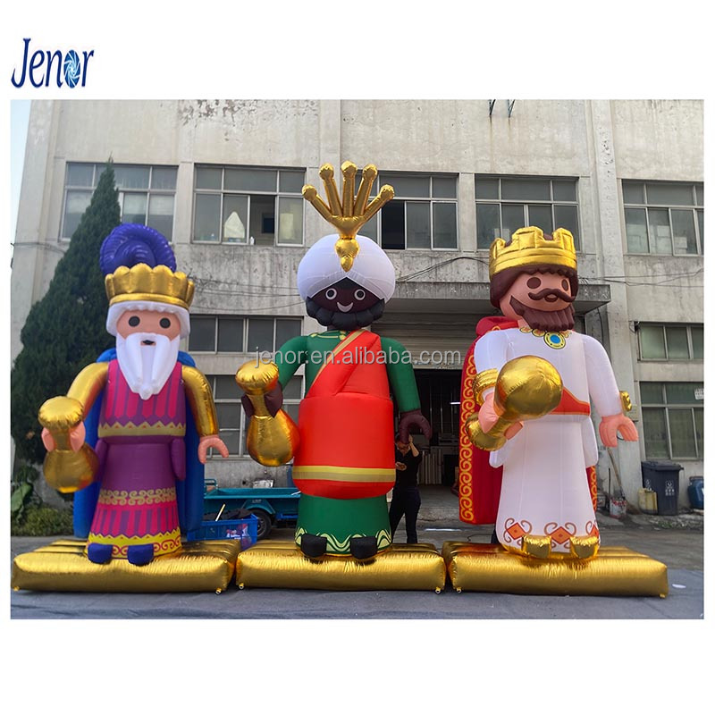 Outdoor New Year Parade Inflatable Snowflake