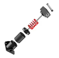 Kit de performance pour pédale de frein MOZA Racing SRP Lite : combinaison ressort et bloc d'amortissement pour une résistance de freinage accrue