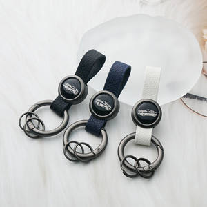 <span class=keywords><strong>Porte</strong></span>-clés en métal double face avec logo personnalisé pour voiture avec ouvre-bouteille étanche et léger Style de luxe Cadeau promotionnel Accessoires - Product Image 5