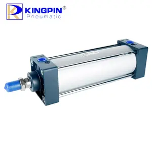 KINGPIN High quality Double Acting 125mm Bore size 25mm Stroke SC125X25 Air Cylinder Pneumatic Cylinder