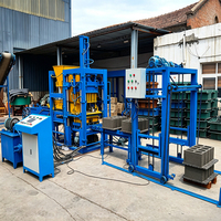 Machine automatique de fabrication de pavés 4-25, machine à briques en béton colorées, système hydraulique pour l'usine de pavés routiers