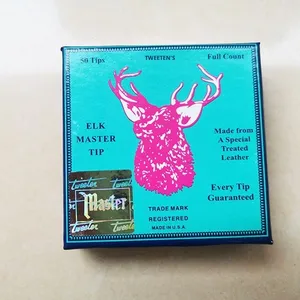 Taco <span class=keywords><strong>de</strong></span> punta <span class=keywords><strong>de</strong></span> cuero negro para piscina 9mm 10mm 8 punta <span class=keywords><strong>de</strong></span> pistola <span class=keywords><strong>de</strong></span> billar para deportes <span class=keywords><strong>de</strong></span> billar - Product Image 2