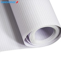 Rouleau de bannière en vinyle adhésif - Écologique, résistant à l'eau, finition mate pour utilisation murale, matériaux pour enseignes, affiches et panneaux