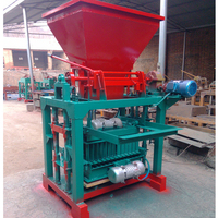 Extrudeuse de Briques Semi-Automatique 4-35 pour Briques Creuses/Pleines, Machine de Fabrication de Briques à Utilisation Facile