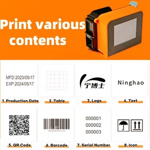 Sản phẩm mới mini trực tuyến nửa một inch đầu Thời hạn sử dụng hàng loạt mã hóa ngày tij Máy nhiệt máy in phun cho chai nước - Product Image 6