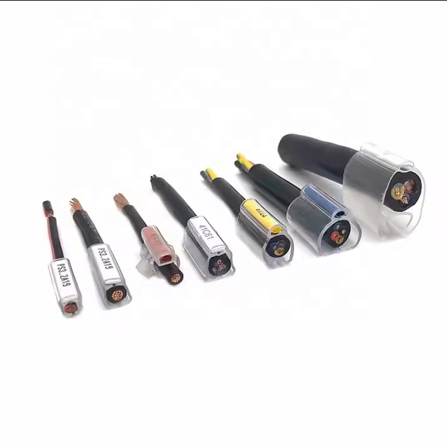 Soft Concrete Cable Route Marker Cable Markers Transparent Sleeves