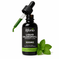 Gouttes de chlorophylle liquide à la menthe 600 mg, chlorophylle liquide de mûrier en gouttes
