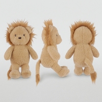Peluche Lion Super Douce en Gros, Doudou d'Anniversaire Personnalisé, Rembourrage Coton PP, Animal en Peluche OEM en Vrac