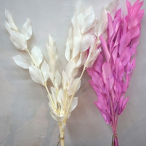 Vente en gros <span class=keywords><strong>bouquet</strong></span> de <span class=keywords><strong>fleurs</strong></span> <span class=keywords><strong>sèches</strong></span> naturelles fraîches conservées feuilles d'oranger fleur à tige séchée - Product Image 6