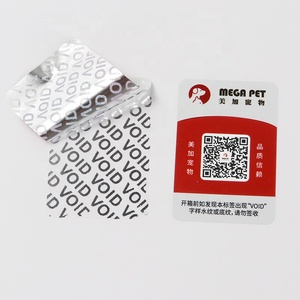 Tùy Chỉnh In Ấn Tự Dính Nhãn Chống Thấm Void Tamper Rõ Ràng Void Nhãn Cảnh Báo Nhãn Void Sticker Nhãn A4 - Product Image 5