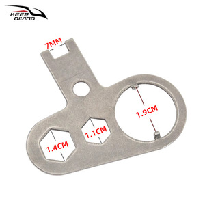 420ตัวยึดสำหรับซ่อมแซมวาล์วสเตนเลสสตีลตัวยึดด้านหลังบินด้านข้างตัวปล่อยลมแฟลชั่น K infalor การบำรุงรักษา TL-913รักษา - Product Image 2