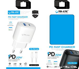 Venta caliente EU Rt Tipo C PD 20W Pared Usb-C 1 Puerto Móvil Teléfono completo Android Cargador rápido - Product Image 6