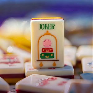 Jeu <span class=keywords><strong>de</strong></span> Mahjong sur le thème <span class=keywords><strong>de</strong></span> Paris avec design Tour Eiffel et <span class=keywords><strong>Moulin</strong></span> <span class=keywords><strong>Rouge</strong></span> - Product Image 5