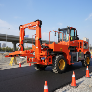 JINKE Cortasetos Diésel Autopropulsado de Gran Tamaño con Cabina Móvil, 1 Año de Garantía, para Poda de Árboles y Vegetación en Carreteras, Certificado CE - Product Image 1
