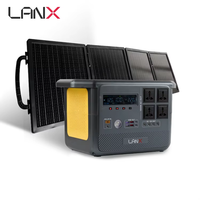 Nuevo Sistema de Energía Solar Portátil de Alta Gama de 300W 600W 1000W 1500W, Batería de Litio-Ferrofosfato (LiFePO4), Estación de Energía Solar con Carcasa de ABS