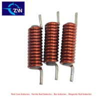 Inducteur de puissance à noyau de ferrite à courant élevé, bobine d'inductance à barre magnétique pour filtre d'alimentation 5*20/5UH 5A