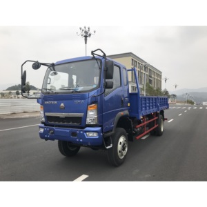 Nuevo Camión Ligero HOWO Sinotruk 2024, 12 Toneladas, 4x2 <span class=keywords><strong>4x4</strong></span>, Diésel, Bajo <span class=keywords><strong>Precio</strong></span>, Mini Camión Volquete con Volante a la Izquierda para África, <span class=keywords><strong>Camioneta</strong></span> de Carga - Product Image 1
