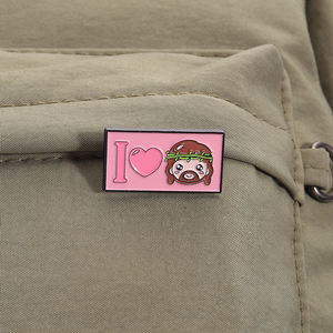 أحب الله المينا دبوس لطيف بروش الإيمان المسيحي شارة دينية مجوهرات هدية للظهر ملابس الأصدقاء بالجملة - Product Image 3